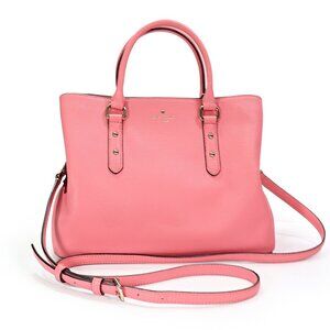 Kate Spade NY Satchel Larchmont Avenue Evangelie Pink Convertible Crossbody Bag